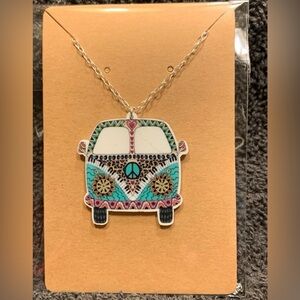 Necklace Hippie Van VW Volkeswagen NWT